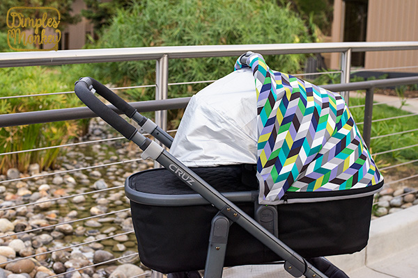 uppababy bassinet canopy